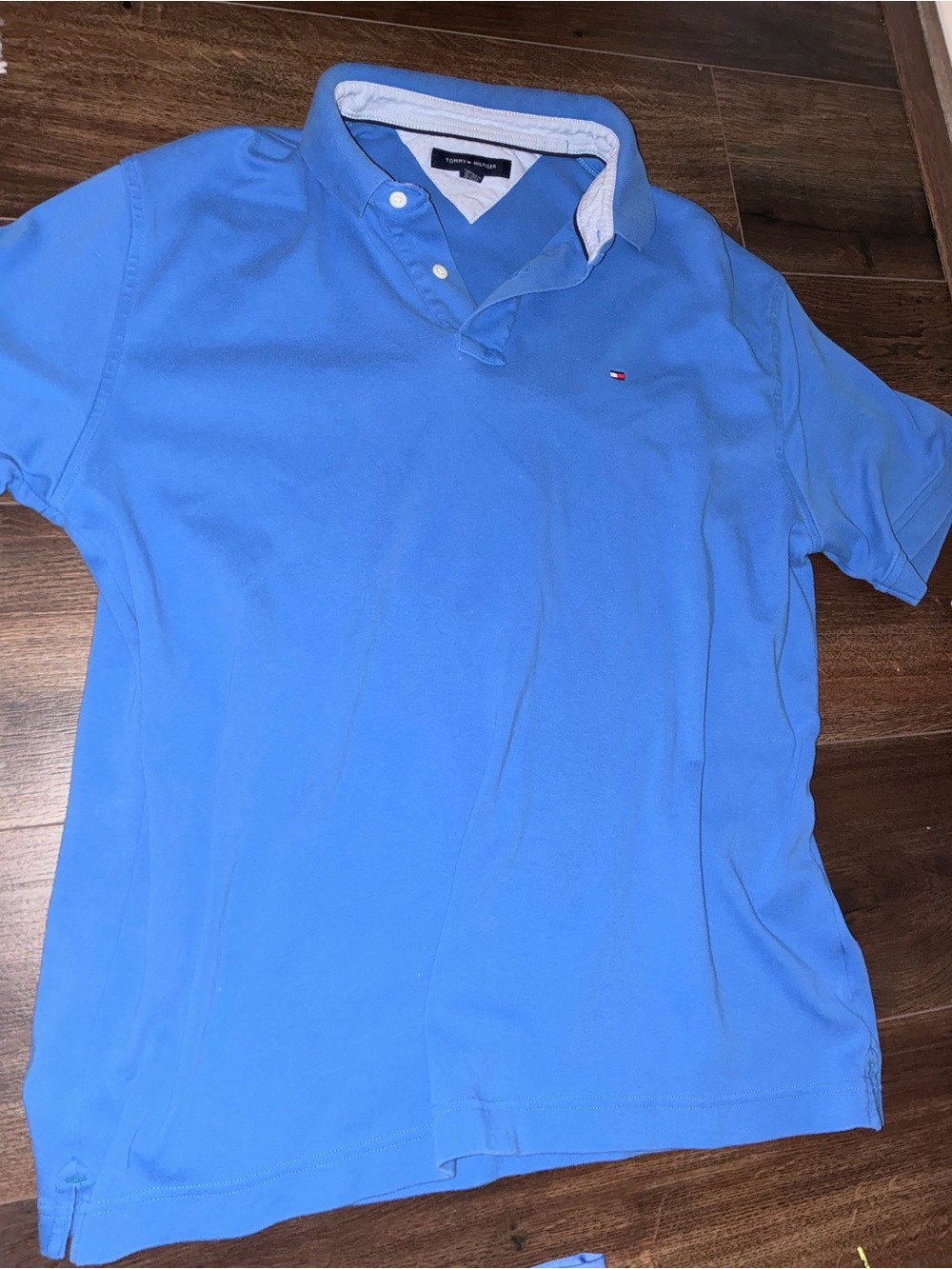 Tommy Hilfiger Men's Polo Shirt - Sky Blue